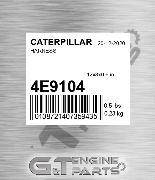 4E9104 CATERPILLAR Harness