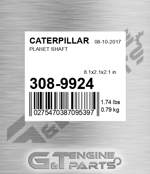 308-9924 Planet Shaft