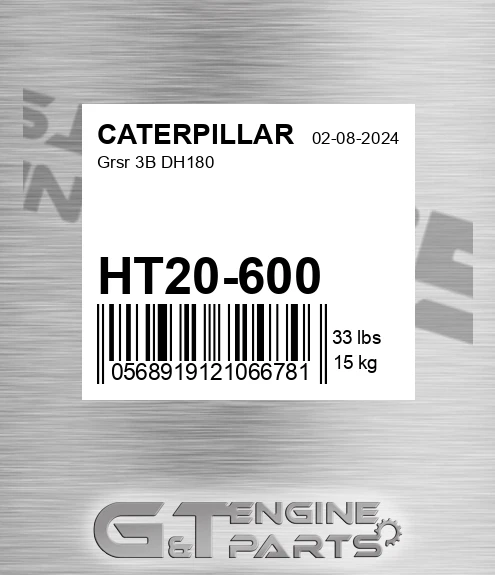 HT20600 Grsr 3b Dh180