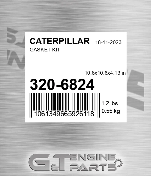 320-6824 Gasket Kit for CATERPILLAR