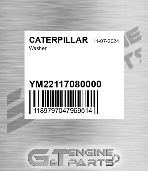 YM22117080000 Washer
