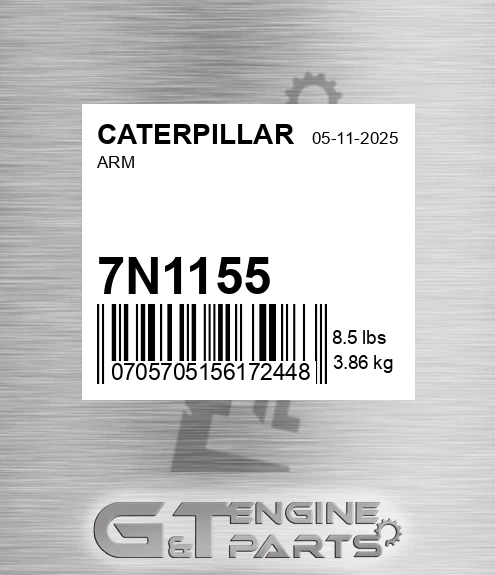 7N1155 Arm for CATERPILLAR