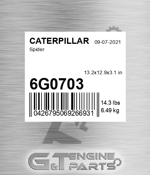 6G0703 Spider for CATERPILLAR