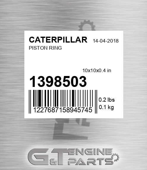 139-8503 Piston Ring