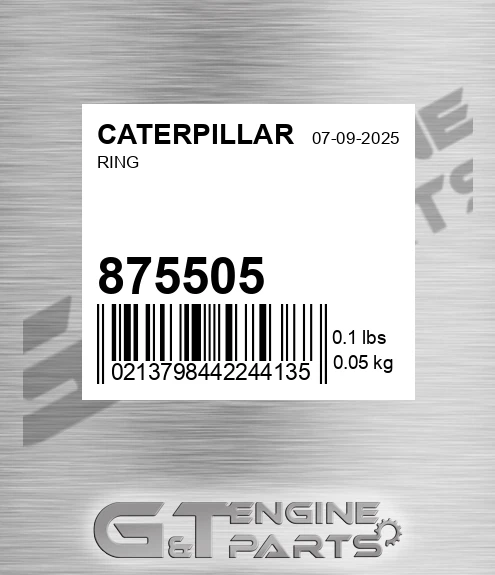 875505 CATERPILLAR Ring