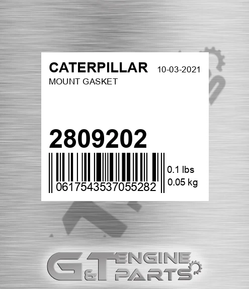 280-9202 Mount Gasket