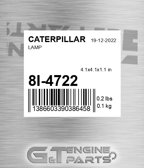 8I4722 Lens for CATERPILLAR