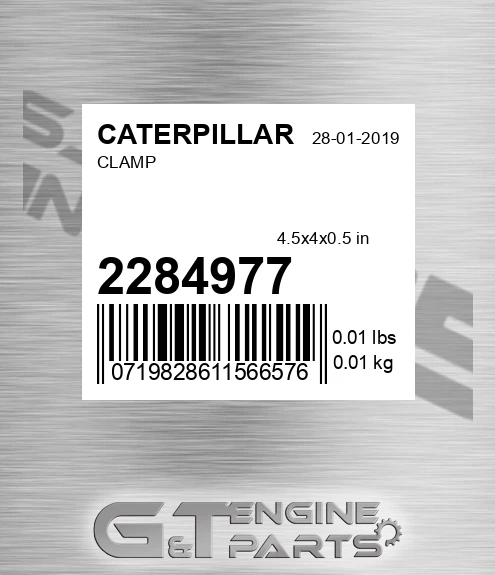 2284977 CATERPILLAR Clamp