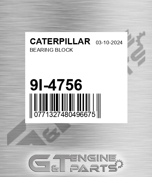 9I-4756 Bearing Block