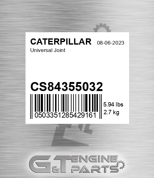 CS84355032 Universal Joint