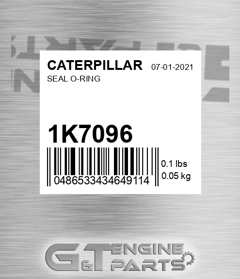 1K-7096 Seal O-ring