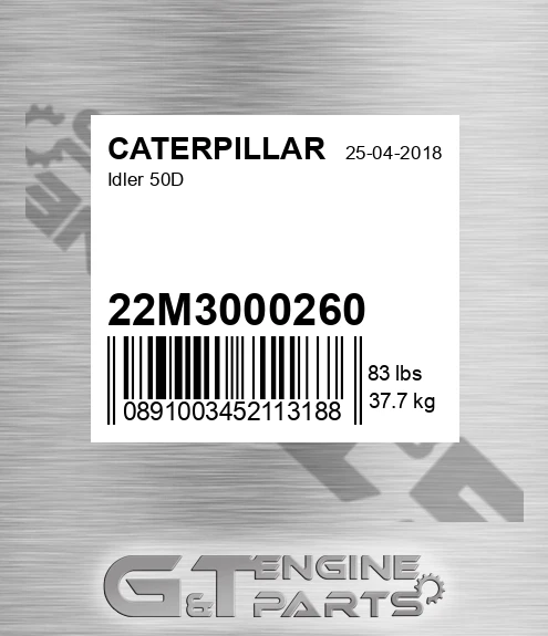 22M3000260 Idler 50d for CATERPILLAR