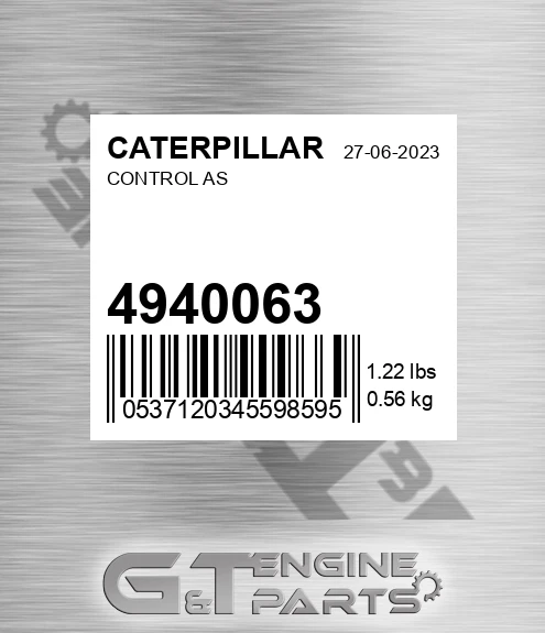 4940063 Control As for CATERPILLAR