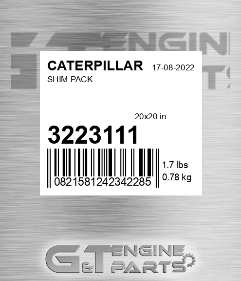 322-3111 Shim Pack