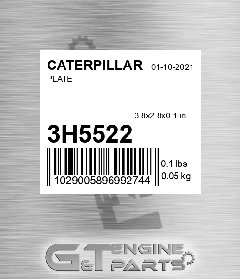 3H5522 Plate