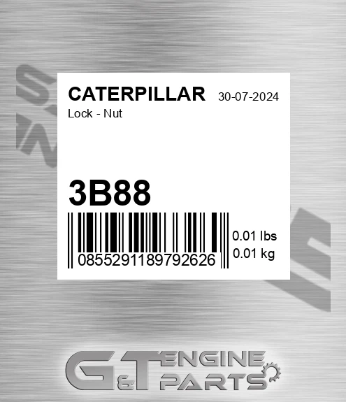 3B88 Lock - Nut