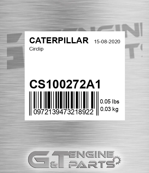 CS100272A1 Circlip