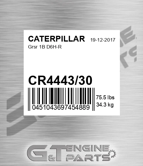 CR444330 Grsr 1b D6h-r