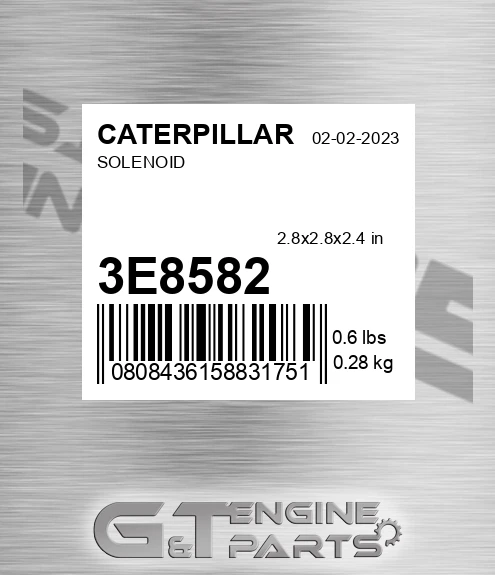 3E-8582 Solenoid for CATERPILLAR
