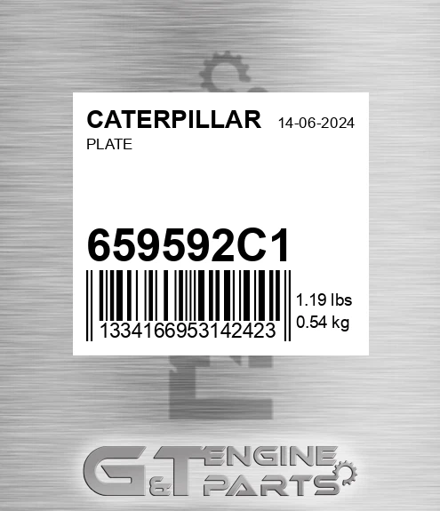 659592C1 Plate