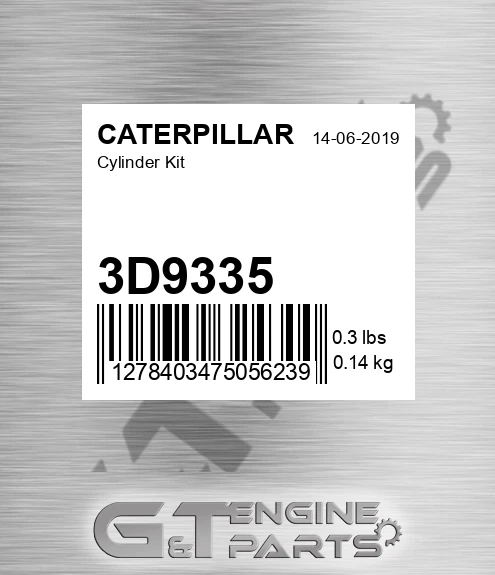 3D9335 Cylinder Kit
