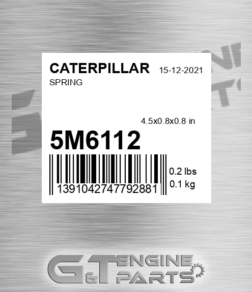 5M6112 Spring