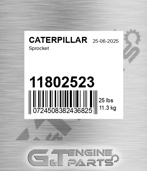 11802523 Sprocket for CATERPILLAR