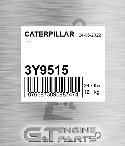 3Y-9515 CATERPILLAR Pin