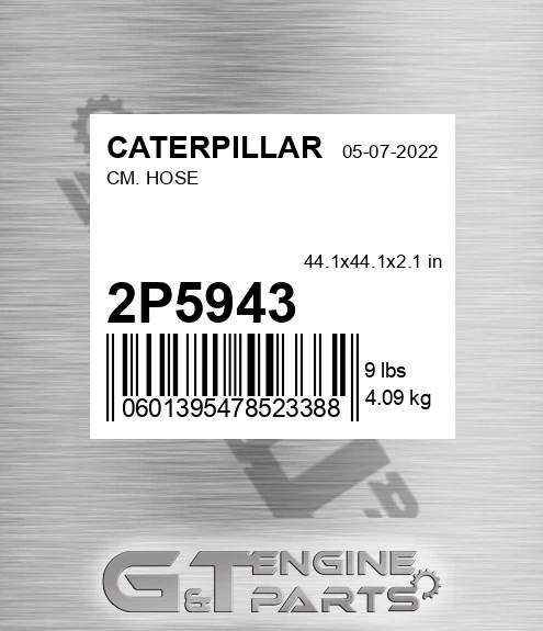 2P-5943 Cm. Hose for CATERPILLAR