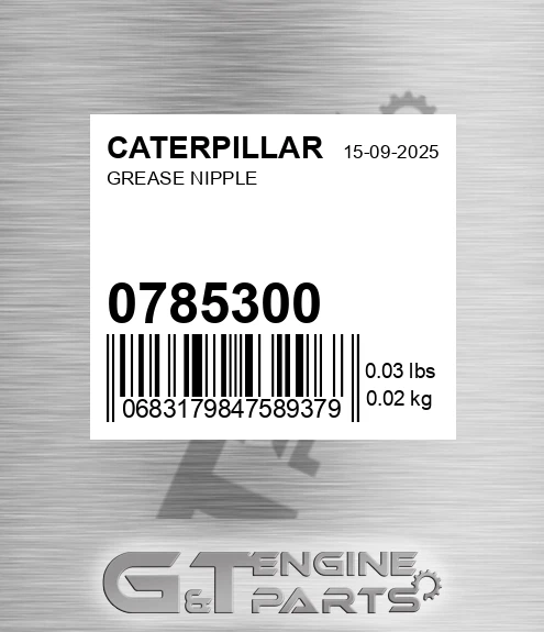 078-5300 Grease Nipple