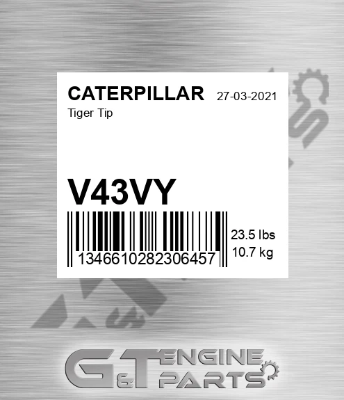 V43VY Tiger Tip