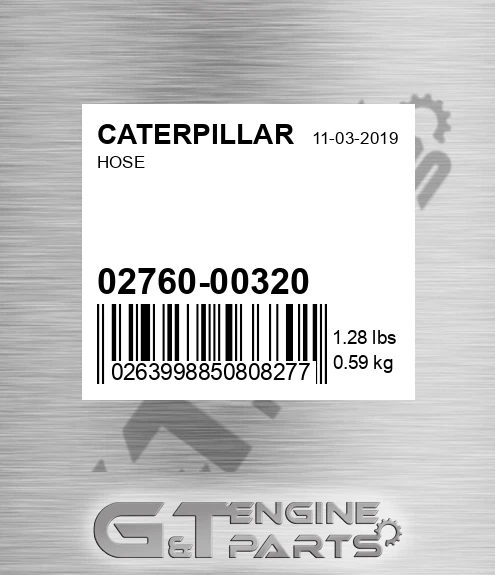 02760-00320 Hose