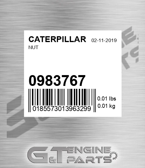 098-3767 Nut for CATERPILLAR