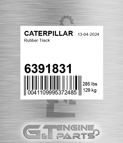 6391831 Rubber Track for CATERPILLAR