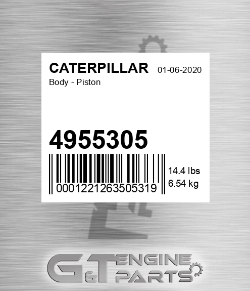 4955305 Body - Piston for CATERPILLAR