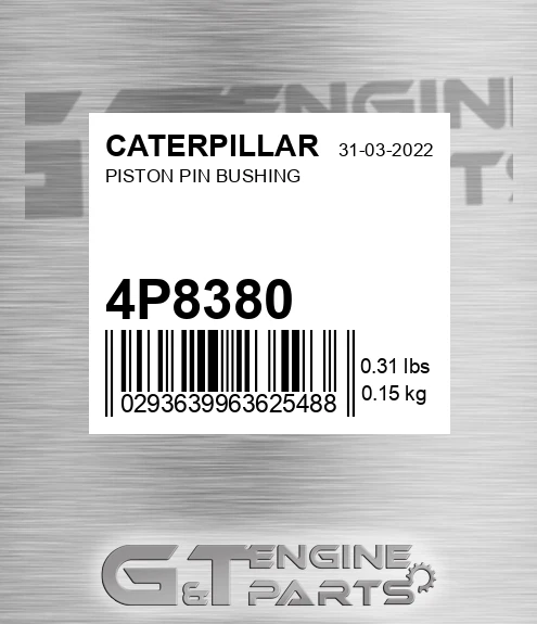 4P-8380 Piston Pin Bushing for CATERPILLAR