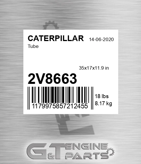 2V8663 Tube for CATERPILLAR