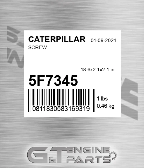 5F7345 Screw