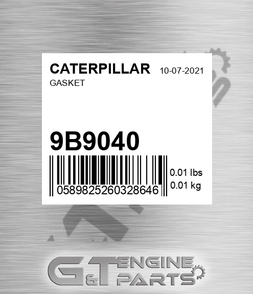 9B9040 Gasket
