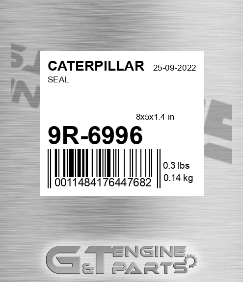 9R-6996 Seal for CATERPILLAR