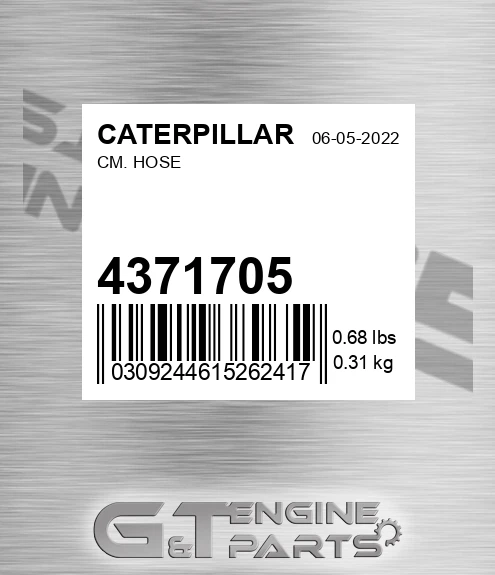 437-1705 Cm. Hose for CATERPILLAR