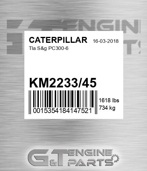KM223345 Tla S&g Pc300-6
