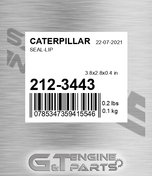 212-3443 Seal-lip