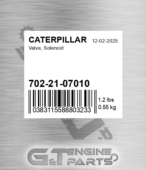7022107010 Valve, Solenoid