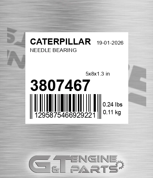 380-7467 Needle Bearing for CATERPILLAR