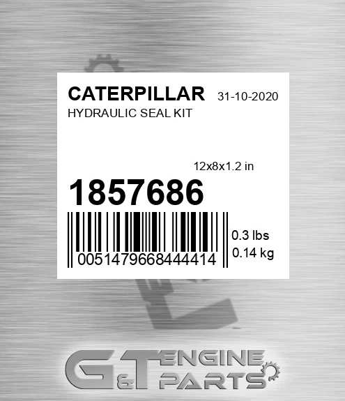 185-7686 Hydraulic Seal Kit