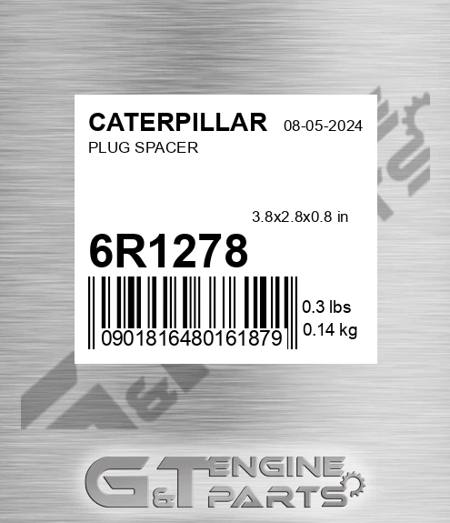 6R-1278 Plug Spacer for CATERPILLAR