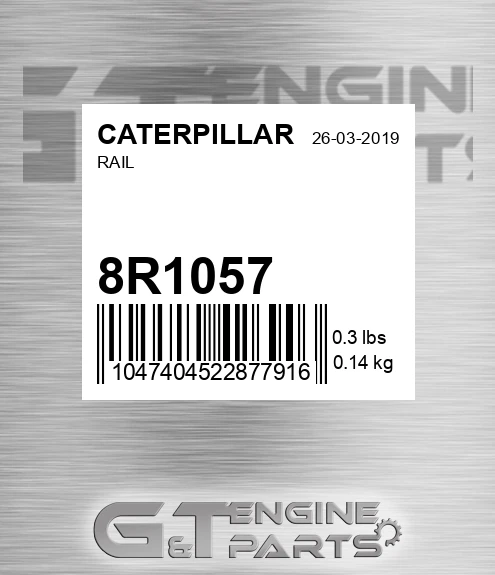 8R1057 Rail