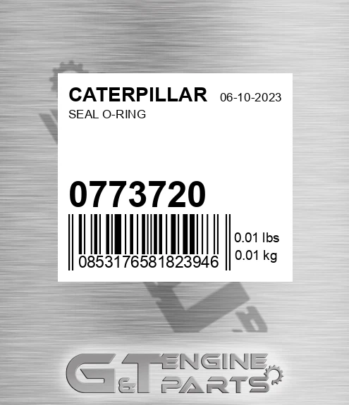 077-3720 Seal O-ring for CATERPILLAR