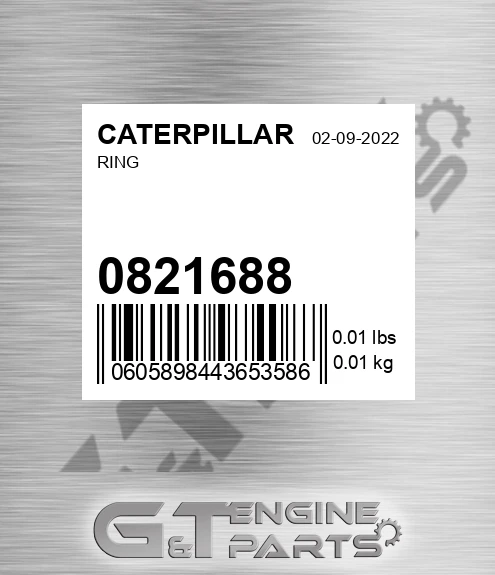 082-1688 Ring for CATERPILLAR
